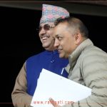 पूर्ण बहादुर खड़का से मुलाकात कर एकता की पहल शुरू की सभापति गगन थापा ने